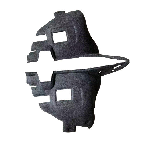 左/右后輪罩隔音墊